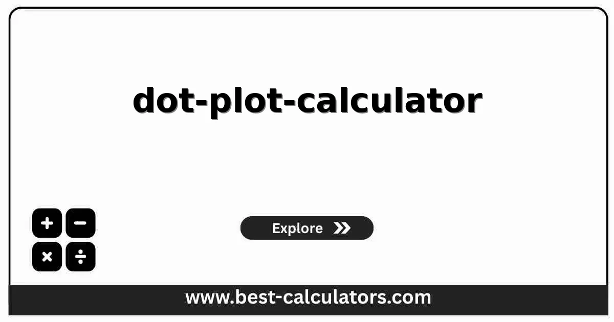 Dot Plot Calculator - Free tool to analyze data frequency distribution with instant statistics