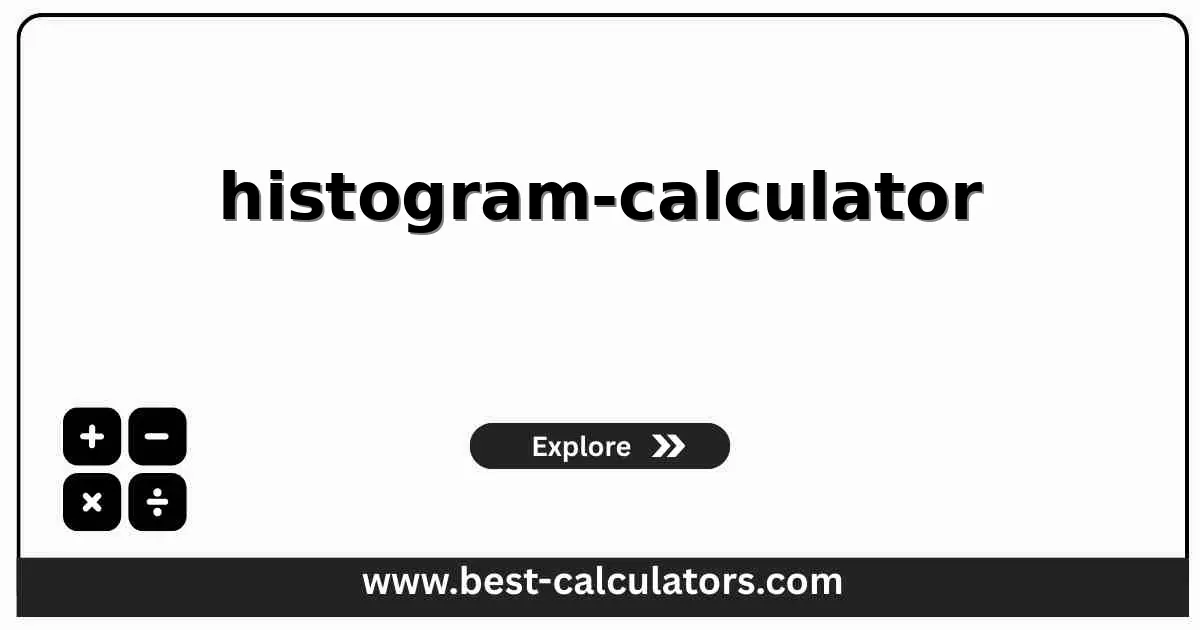 Histogram Calculator - Free tool to calculate bin ranges, frequencies, and relative frequencies for histogram construction