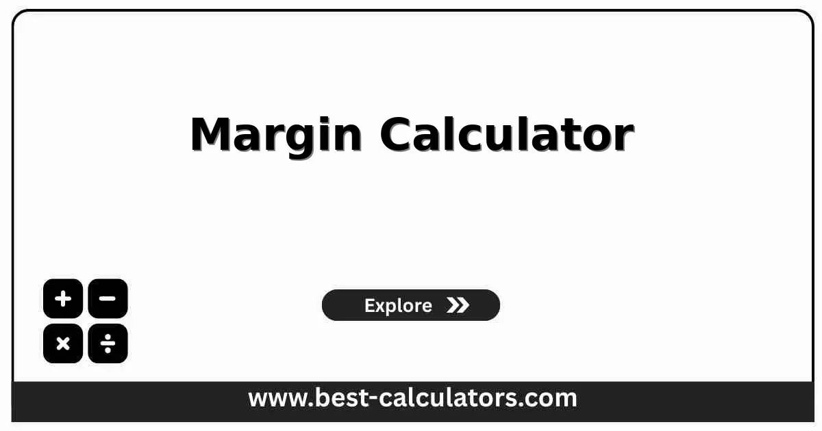 Margin Calculator - Free online calculator to determine initial margin, maintenance margin, margin call prices, and buying power with instant results