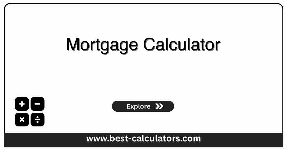 Mortgage Calculator - Free online tool to calculate monthly mortgage payments with principal, interest, taxes, and insurance breakdown